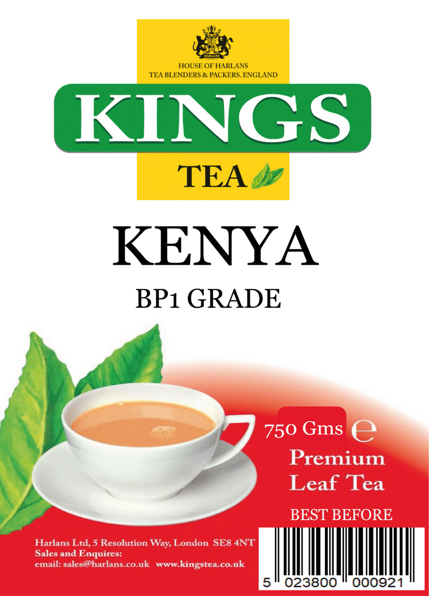 KINGS TEA KENYA BP1 GRADE, LARGE TEA, LOOSE 750 Gms
